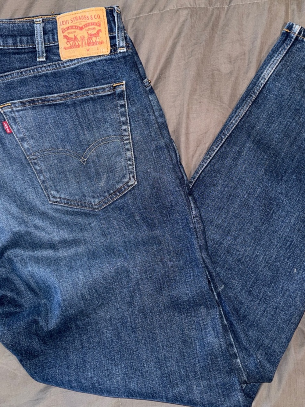 Levi's Men's 505 Indigo Straight-Leg Jeans